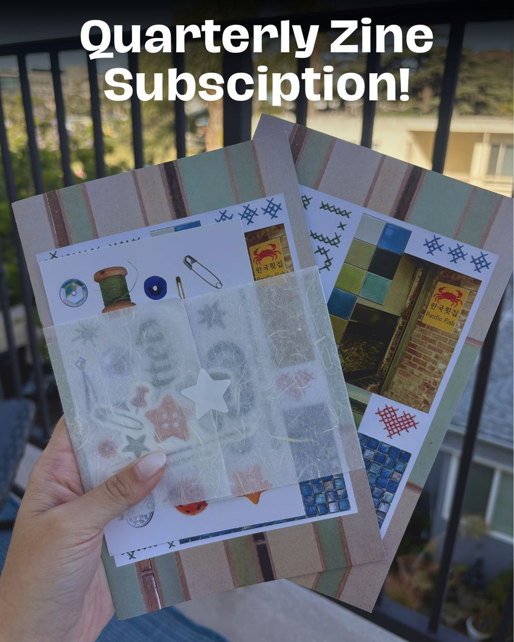 Knotted Quarterly Zine Club Subscription