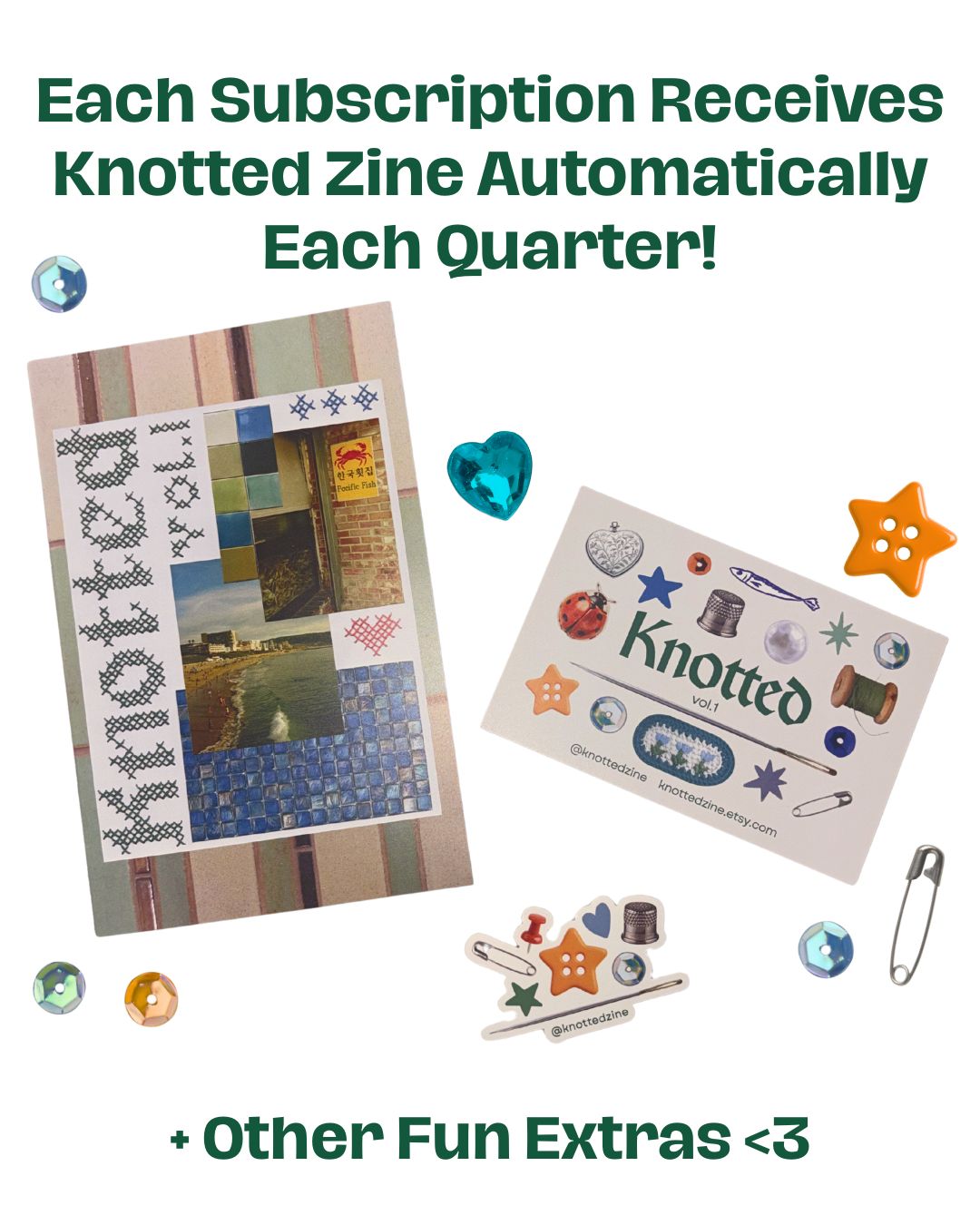 Knotted Quarterly Zine Club Subscription